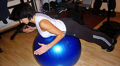 Core Training - Übung für die Schulter - Schwingen