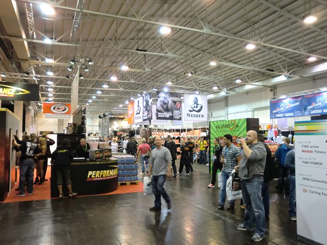 Fibo 2012 in Essen - die Fitness und Bodybuilding Messe