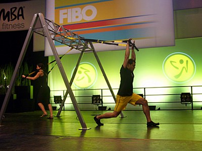 Suspension Training mit TRX, Fibo 2011